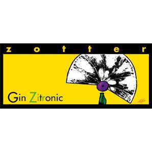 Zotter Gin Zitronic 70g