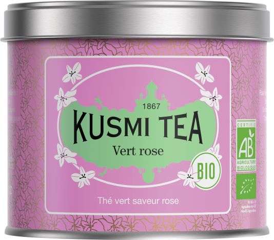 Kusmi BIO Tea Thé vert á la rose Dose