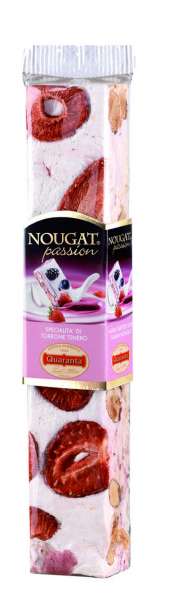 Quaranta Soft-Nougat mit Erdbeeren und Crème 100g