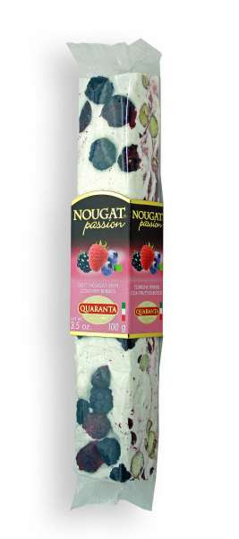 Quaranta Soft-Nougat mit Waldbeeren und Crème 100g