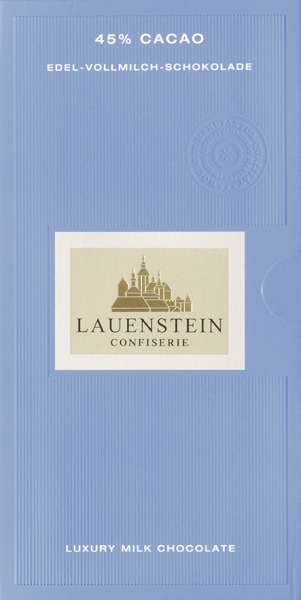 Lauenstein 45% Edel-Vollmilch-Schokolade 80g
