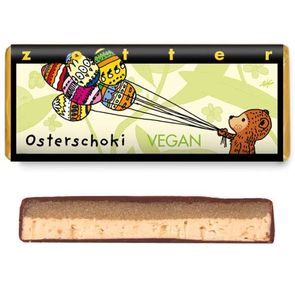 Zotter Osterschoki - Vegan - Kokos & Marzipan 70g
